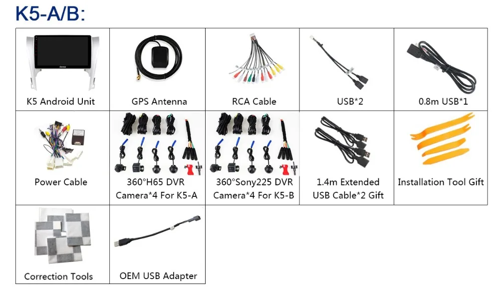 Excellent 360°Panoramic Camera 4G Android 9.0 4G+64G GPS Radio SPDIF DSP CarPlay Car Multimedia Player for Toyota Camry 8 50 55 2012-2014 29