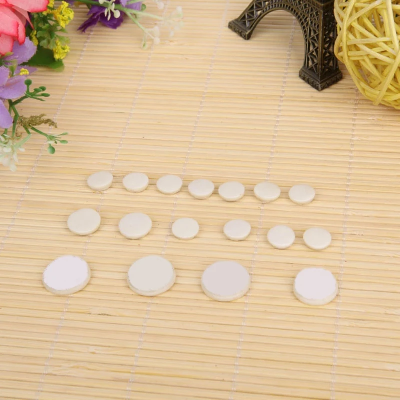 17Pcs Faux Leather Clarinet Key Pads Musical Woodwind Wind Music Replacement