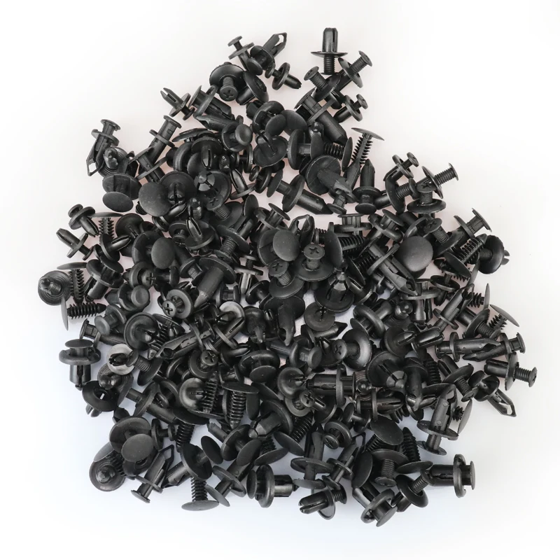 190pcs 6 Size Auto Fastener Clips Mixed Car Clips Retainer Rivet Door Panel Fender Liner Bumper Fender Trim Car Accessories - Image 3