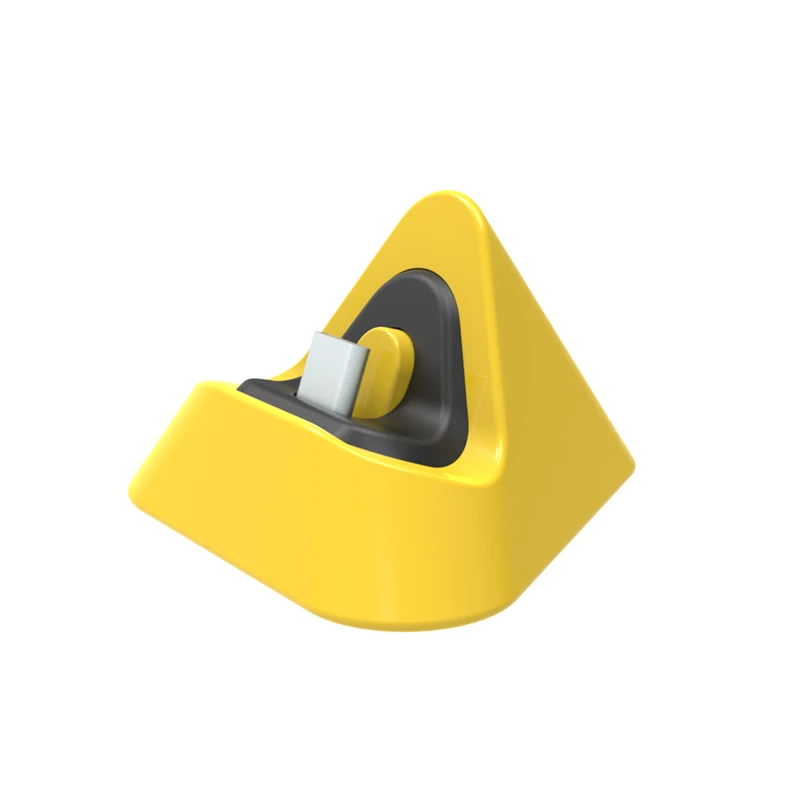 Yellow Мини-коммутатор Charing Stand портативная док-станция с портом usb type C сменная зарядная док-станция для nintendo Switch Lite - Цвет: Yellow