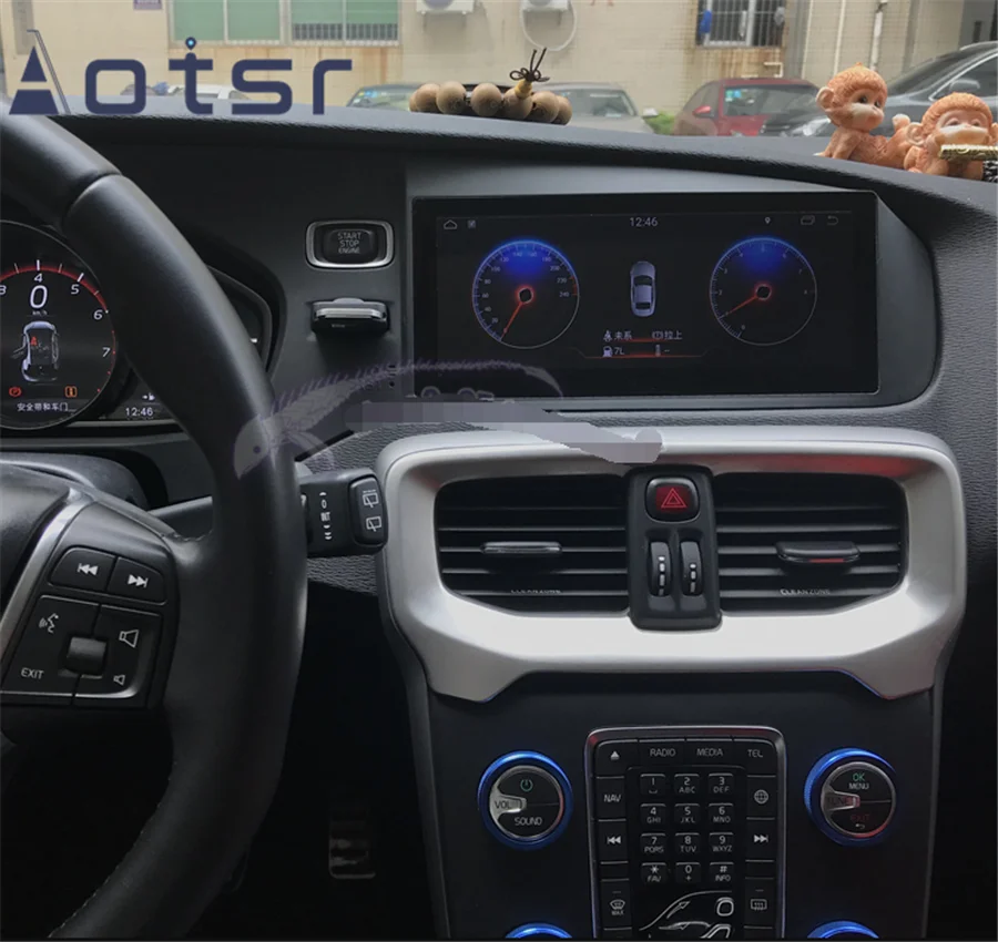 

Автомобильный DVD-плеер PX6 на платформе Android 9,0, GPS-навигатор для Volvo V40 2013-2019, автомобильное радио, стерео, мультимедийный плеер, экран, головное устройство