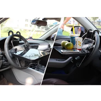 

Hot Car SUV Auto Laptop Tray Dining Table Fold Stand Holder Steering Wheel Mount Desk Multi-function Computer Stand