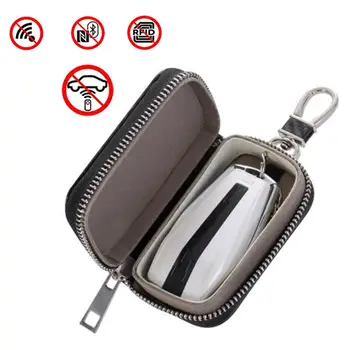 

Premium Key Fob Faraday Box GPS Signal Blocker Box For Car Keys Protector Car RFID Signal Blocker Anti-Hacking Case Box