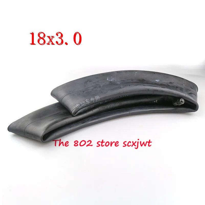 2 шт внутренняя Tire18 X 3,0 с изогнутым клапаном для многих газовых электрических скутеров и электровелосипедов, молнии