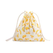 Bolsa feminina, хлопок, лен, унисекс, мультфильм Лен с принтом, сумки на шнурке, путешествия, софтбэк рюкзак, карманный размер, большая сумка#45