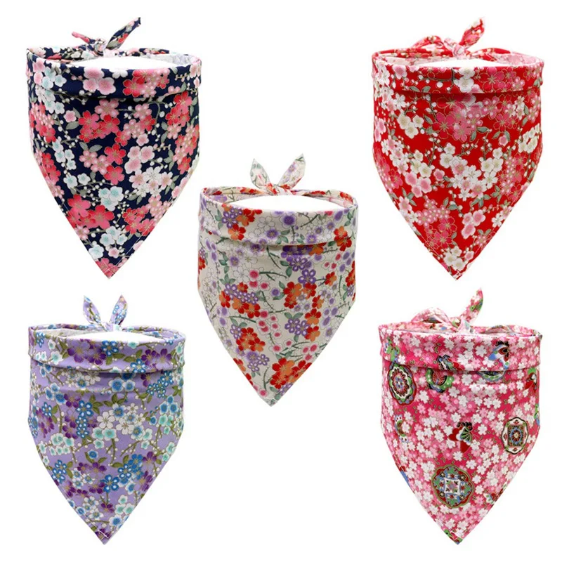 Washable Dog Bandanas Adjustable font b Pet b font Scarf font b Pet b font Bandana
