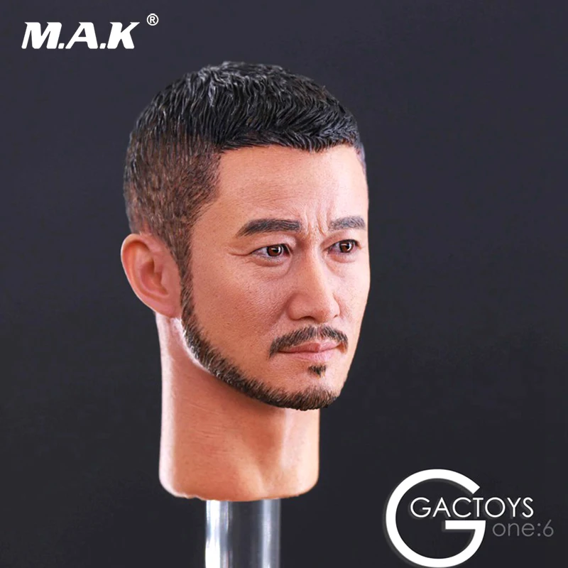 GACTOYS GC026 масштаб 1/6 крепкий парень Ву Цзин голова лепка Джейсона резьба модель