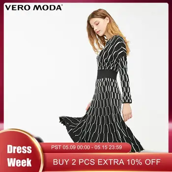 

Vero Moda Women's 3D Trims Stretch Cinched Waist Dress | 319146510