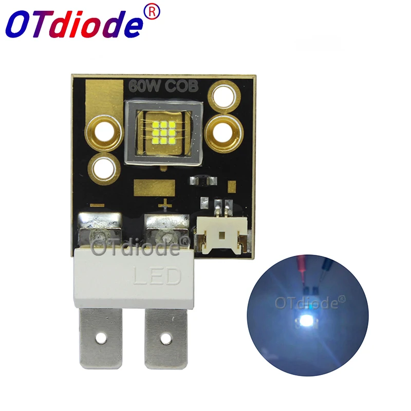 

Osram Chip 60W Cold White COB Stage Light 120 degree For Moving Head Light Wedding Bar Follow Spot Lights