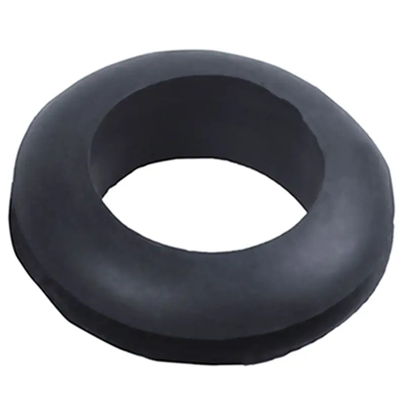 

50 Pcs Rubber 14mm Open Hole Ring Dual Side Wiring Grommet