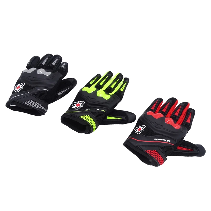 

Summer Motorcycle Glove Hard Shell Protective Men Women Outdoor Windproof Breathable Mesh Leather Moto Touch Screen Riding Glove