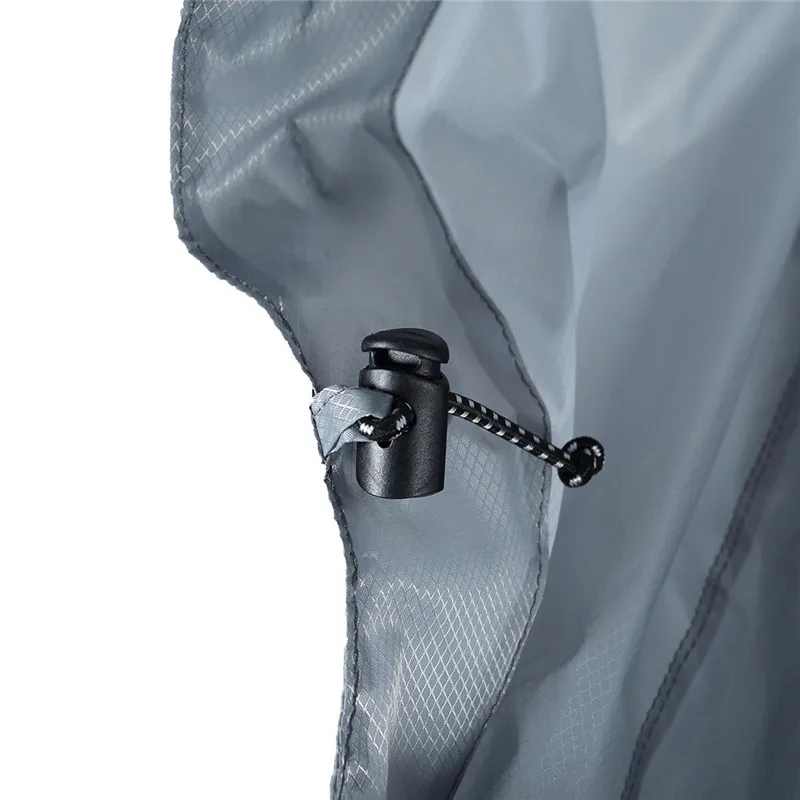 Outdoors Windproof Raincoat With Pocket Rain Coat Polyester Rain Jacket Men Waterproof Hooded Coat Плащ Capa De Chuva 30AUG22