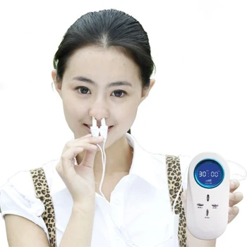 

Laser rhinitis treatment device with smart design