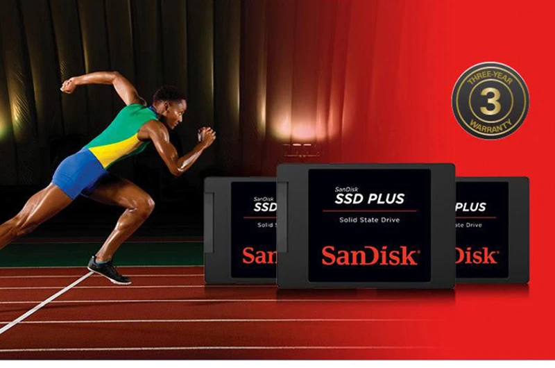 Sandisk SSD Внутренний твердотельный накопитель SATA III Plus 120GB 240GB 480GB HDD жесткий диск для ноутбука