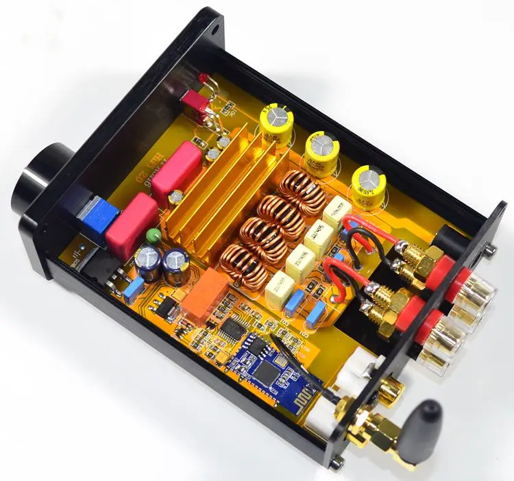 Мини TPA3116 Bluetooth DAC 5,0 Fever HIFI Цифровой домашний усилитель 50 Вт* 2