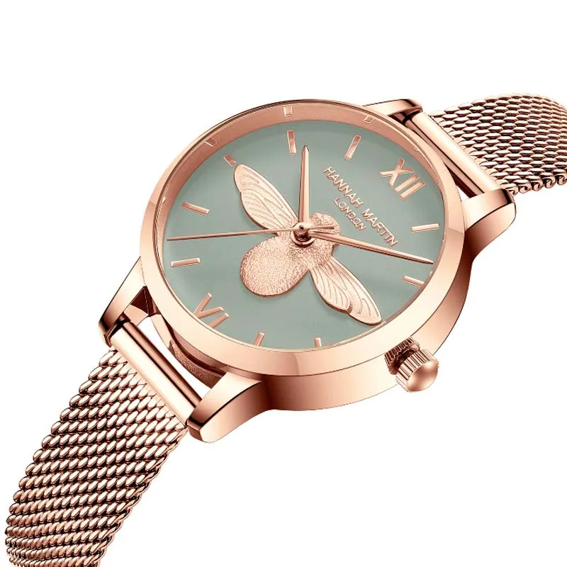 

Ms light British luxury Swiss watch authentic DW OB watch bee ins atmosphere quality CK female students