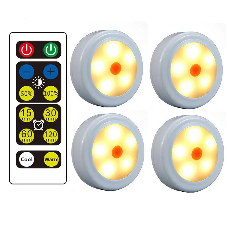 1 controller 4 Lamp С регулируемой яркостью и сроки светодиодный шкаф ночные светильники теплый белый+ белый светодиодный свет под кабинет шкаф со стеклянными дверями близко шкаф лестницы Светильник для коридоров - Цвет: 1 controller 4 Lamp