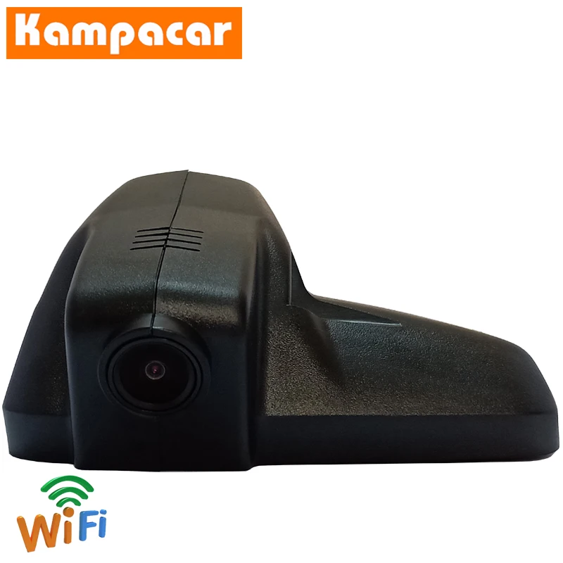 Kampacar Wifi Автомобильный видеорегистратор с двойной объектив DVR тире камеры мини видеорекордер для peugeot 408 308 авто радио Cam