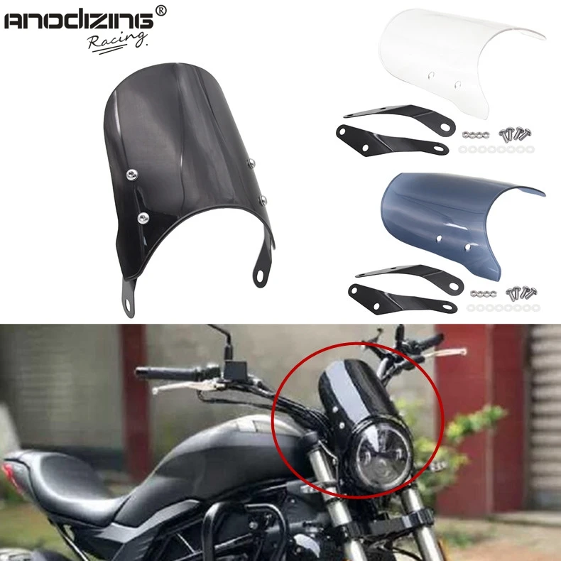 Мотоциклетные ветровые дефлекторы лобовое стекло для Triumph Bonneville SE T100 T120 2001 2017