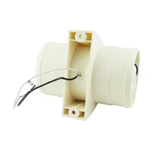 Лодка 12v 145 CFM тихий Электрический в линии Трюмный воздуходувка высокий поток воздуха-4 дюйма 76 мм диаметр-белый