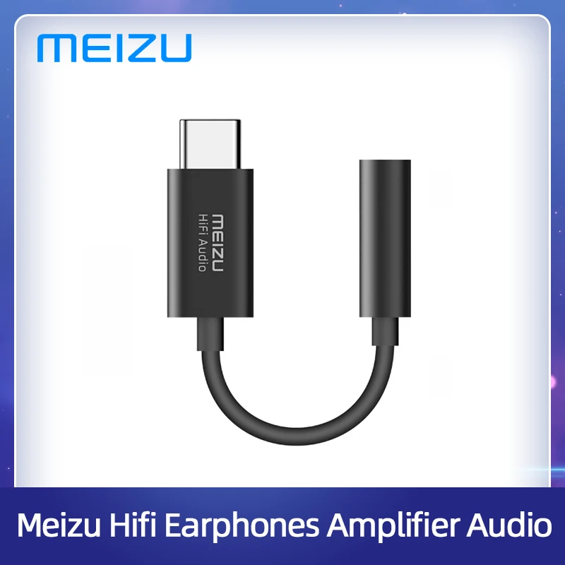 Усилитель для наушников Meizu Hi-Fi ЦАП без потерь с Type-C на аудиоадаптер 3 5 мм PCM 32