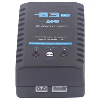 

B3 20W 11.1V 2S- 3S Lipo Battery Balance Charger For Rc Model Aircraft Hobby(Eu Plug)