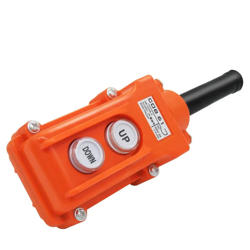 Up-Down Switch Control Station,เครนเครนรอก Push ปุ่มสวิทช์ Momentary ...