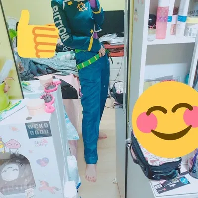 Аниме JOJO для невероятное приключение Nijimura Okuyasu Косплэй костюм; Детский костюм на Хэллоуин; Для мужчин для взрослых