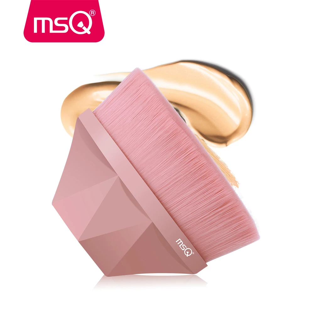 

MSQ NO.55 Foundation Brush Smooth Dense Full Coverage Liquid BB Cream Flat Makeup Brush Diamond Shape Cosmetic Tools