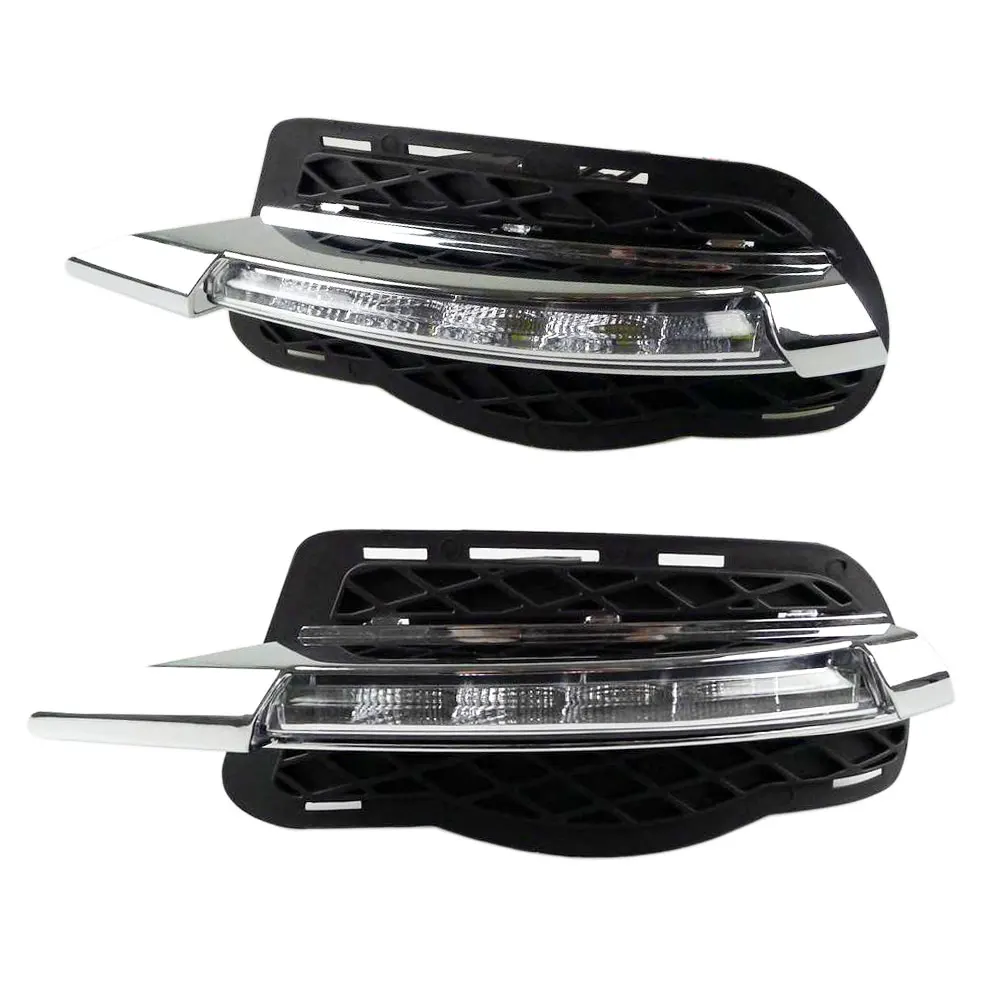 СВЕТОДИОДНЫЙ DRL Габаритные огни для Mercedes Benz W204 C Class 180 200 250 260 300 12V