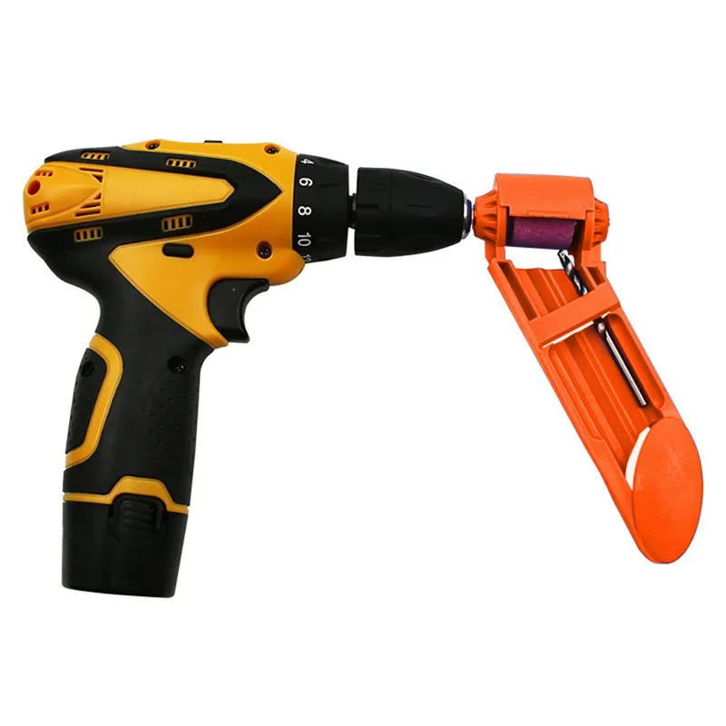 Hot XD-Portable Drill Bit Sharpener Corundum Grinding Wheel Powered Tool Drill Bit Sharpener Drill Bit Powered Tool Parts