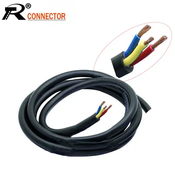 

1M Speak-on Powerconnector Cable 2.5(mm2) Wire Cord for AC Powrer Plug Jack Socket OD 10.5MM Length 1 Meter Cable