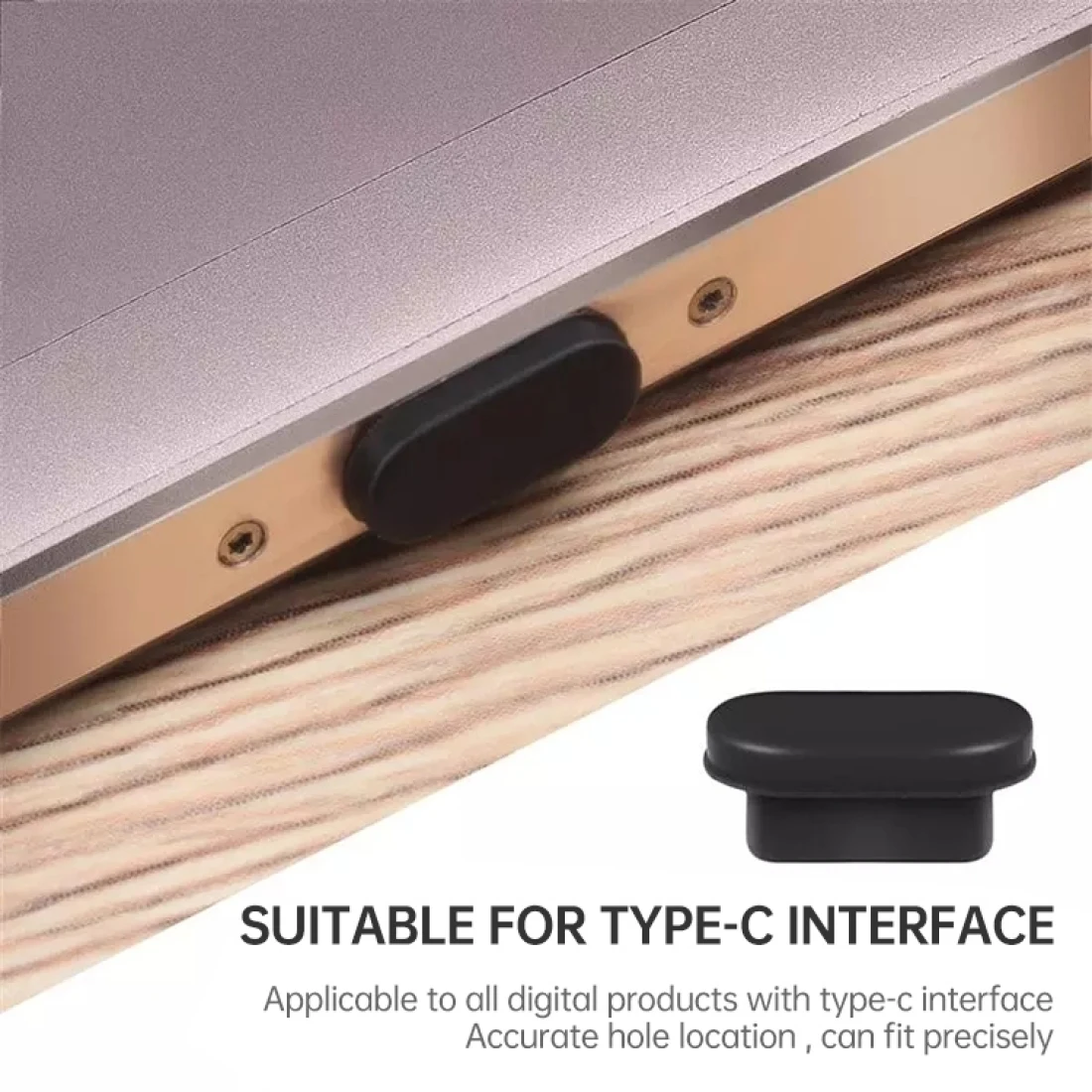 20 PCS USB C Ÿ  ÷ USB  Ʈ ȣ Ǹ Ŀ USB-C Ʈ  ÷