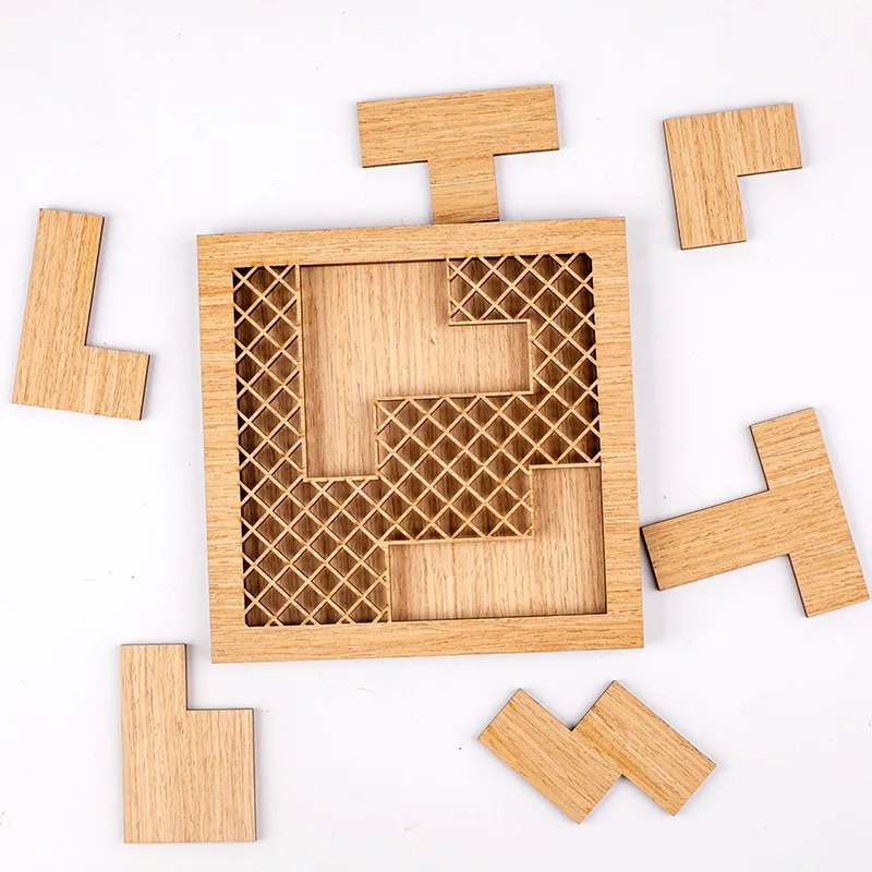 Decompression Impossible Puzzle Wooden Toys Board Games Toy for
