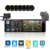 4.1" Car Stereo Bluetooth Radio MP5 Player In-Dash 2 USB Single DIN + Camera Car Mp5 Player Hands-Free Radio Reversing Car Play