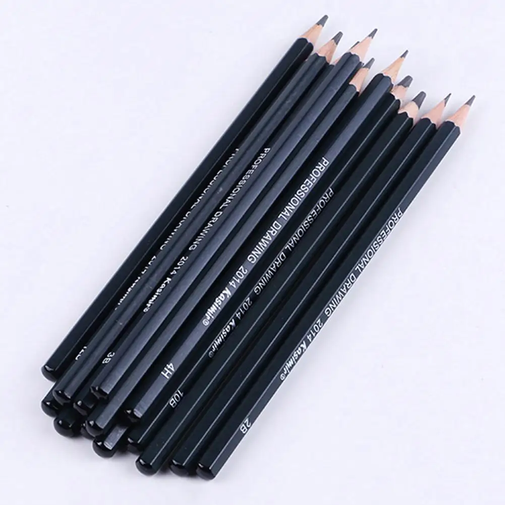 14 Pcs/Set Professional Sketch Pencils Set 6H-12B Sketch and Drawing Writing Pencil Artist Art Pencil Craft Tools sketch pencils sketch drawing tools sketching pen set