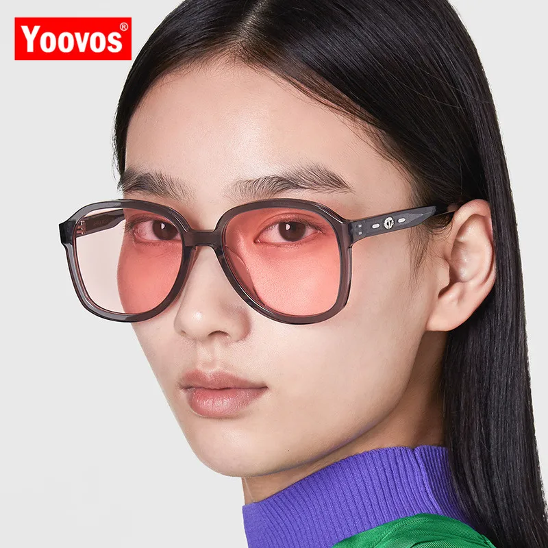 Yoovos Винтажные Солнцезащитные очки для женщин 2019 Роскошные брендовые ретро