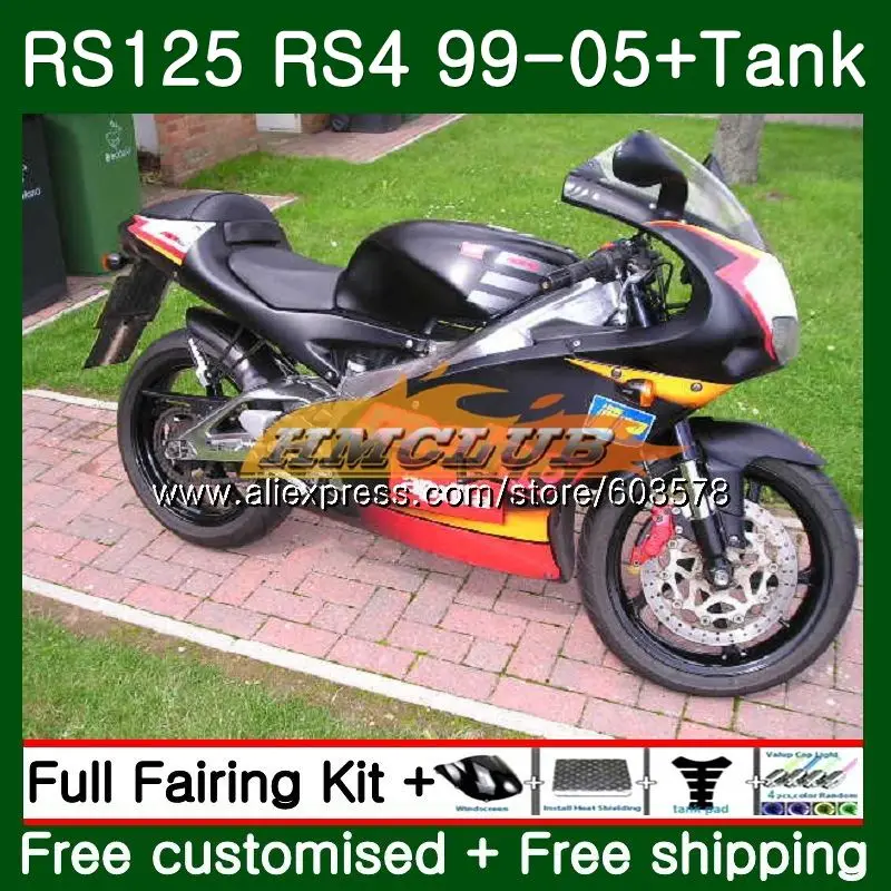 RS125R для Aprilia RS 125 RS125 99 01 02 03 04 05 44CL. 47 RS4 RS-125 RSV125 R 1999 2000 2001 2002 2003 2005, на плоской подошве; Цвет Черный; обтекатель