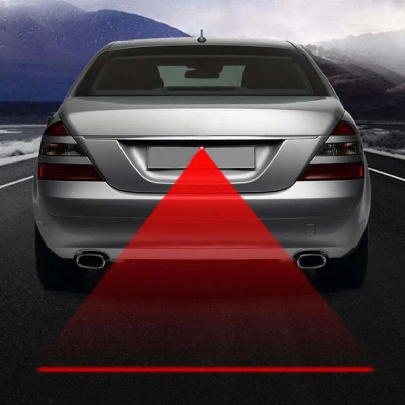 Автомобильный лазерный проектор задний противотуманный фонарь стоп сигнал