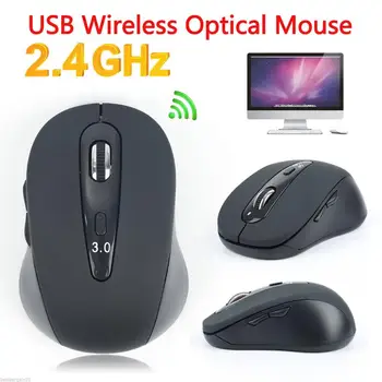 

2.4GHz Slim Bluetooth Wireless Mouse Gaming USB Receiver Gamer Portable Ergonomic Computer Silent PC Desktop Laptop Accessories