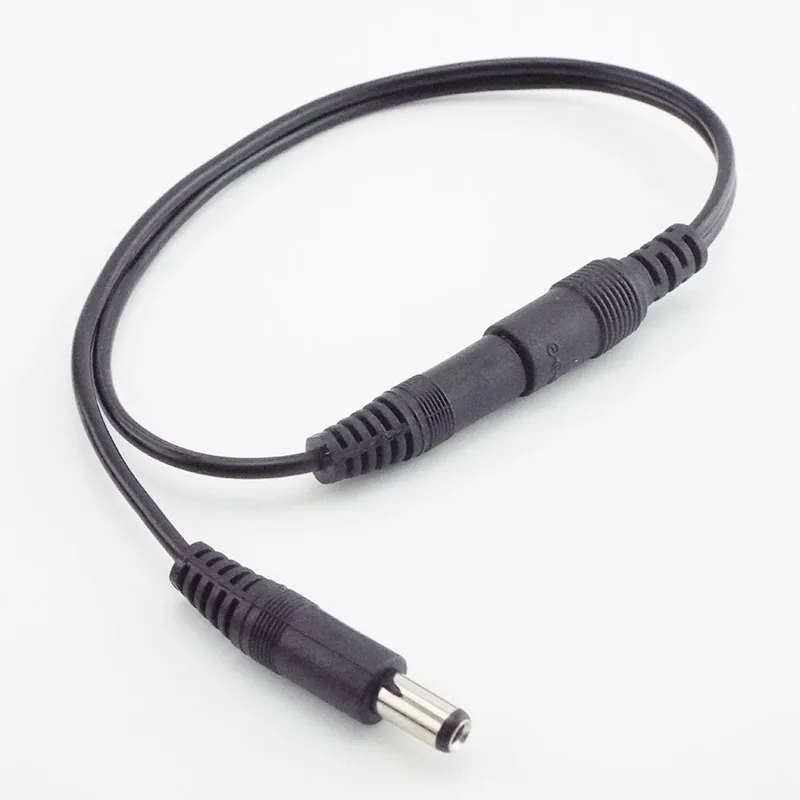 DC Power Splitter Cable Connector 5.5mm x 2.1mm 1 Female To 2 Male and 1 Male To 2 Female Plug Jack Power Cord For CCTV Camera