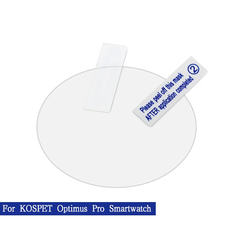 For Optimus Pro KOSPETPrime/Hope/Brave/Optimus Pro smartwatch защитную пленку, крышка для Kospet Смарт-часы-телефон с Экран протектор 3 шт./упак - Цвет: For Optimus Pro