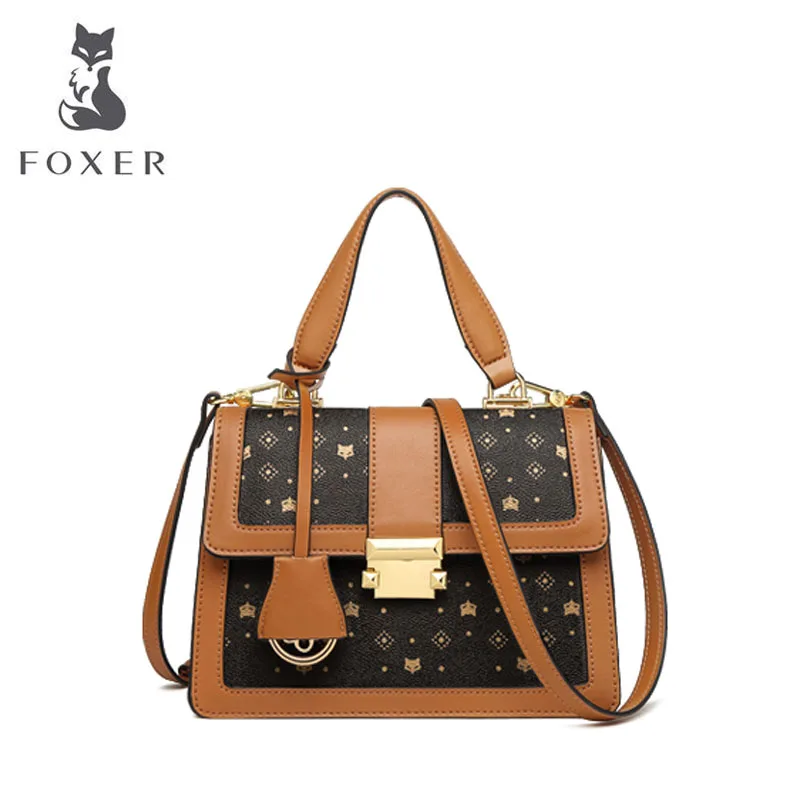 FOXER роскошные сумки женские дизайнерские известный бренд 2019 новые модные