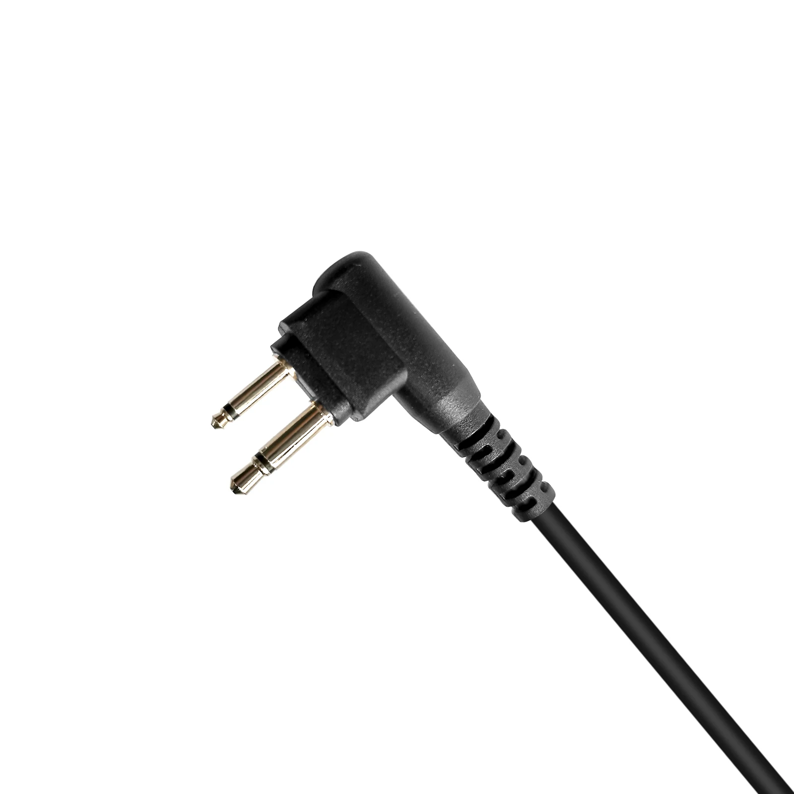 RISENKE-Real Steel Plug Connector Mouth, Walkie Talkie Accessories, U94 Ptt Cable Adapter for Motorola, 2 Pin Z Tactical