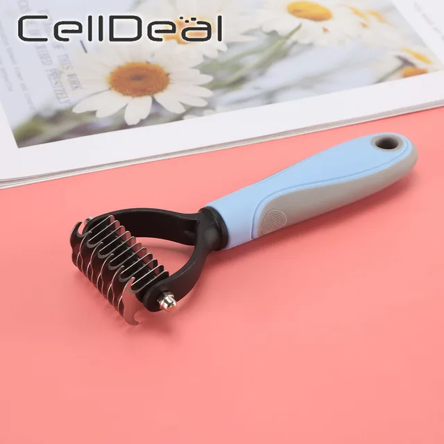 Hair Removal Comb for Dogs  & Cat Grooming Tool For matted Pet Hair  5