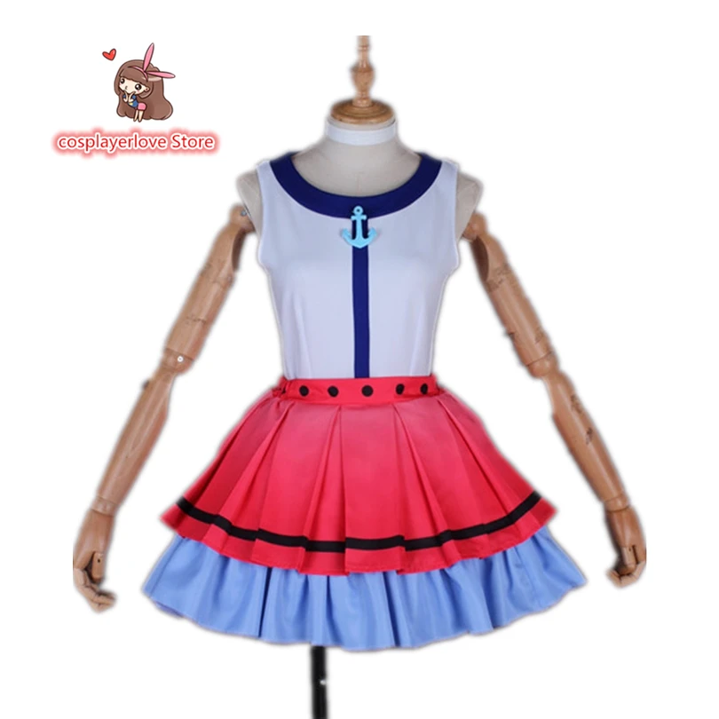 Lovelive Солнечный свет Aqours следующий сверкающий над радугой вы Ватанабе Косплей морской костюм на Хэллоуин и Рождество Костюм