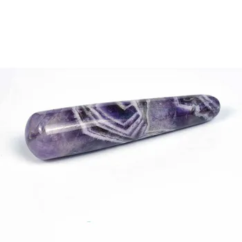 

Cilt Anal Stimulator Yoni Wand Natural Amethyst Jade Wand Healthcare Vaginal Muscle Stone Body Massage Tool For Women