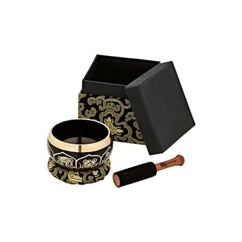 

Sb-or-400-bk ornamental series singing bowl 10,5 cm, black box, Meinl