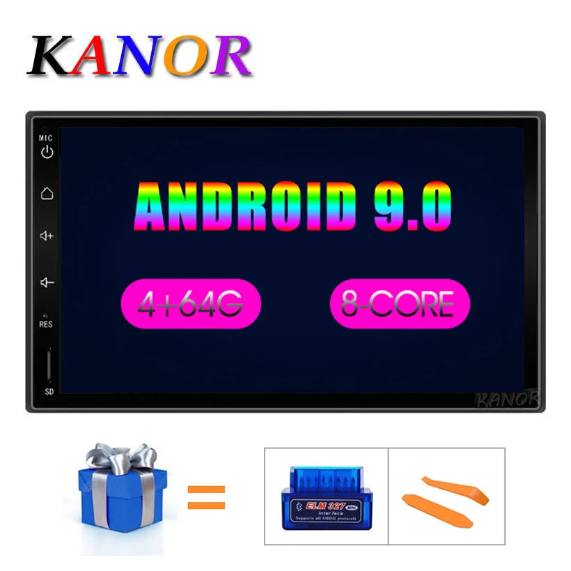 KANOR Восьмиядерный ОЗУ 4g 2 Din Android 9,0 автомобильный аудио стерео радио для Nissan Qashqai X-Trail Patrol Pathfinder Paladin Frontier