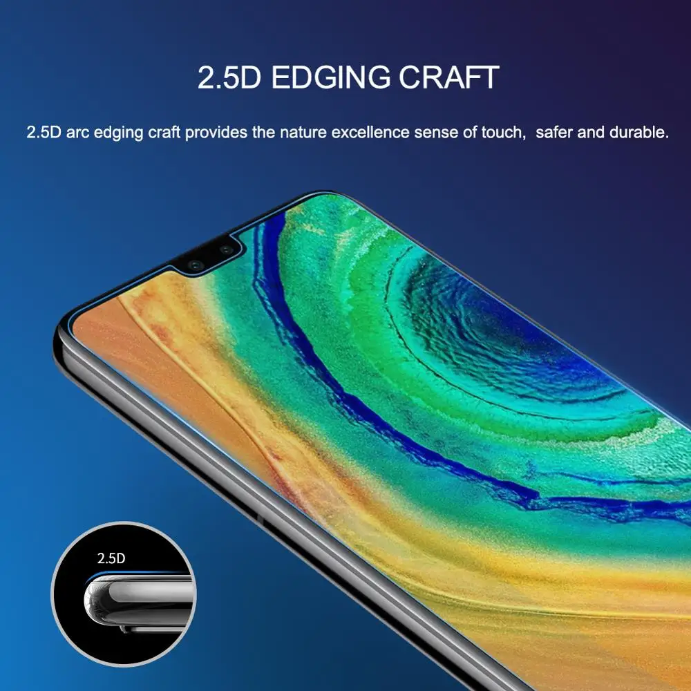 Закаленное стекло Nillkin для Huawei Mate 30 20 X 20X защитное H + Pro 2.5D Защита экрана Honor V30 10